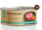 Консервы Grandorf Филе тунца с лососем в собственном соку для кошек