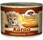 Консервы Wildcat Karoo Kitten с птицей, кроликом и картофелем для котят