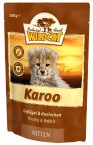 Консервы Пауч Wildcat Karoo Kitten с птицей, кроликом и картофелем для котят