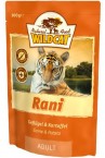 Консервы Пауч Wildcat Rani с уткой, фазаном и индейкой с картофелем для кошек