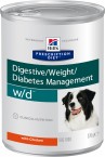 Консервы Hill`s Prescription Diet w/d лечение диабета, запоров, колитов, контроль веса у собак