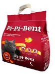 Наполнитель Pi-Pi-Bent Аромат банана глиняный комкующийся для кошачьего туалета