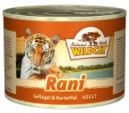 Консервы Wildcat Rani с уткой, фазаном и индейкой с картофелем для кошек