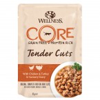 Влажный корм CORE TENDER CUTS для кошек, из курицы с индейкой в виде нарезки в соусе 85 г