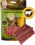 Деревенские лакомства Нарезка говядины для собак мини пород